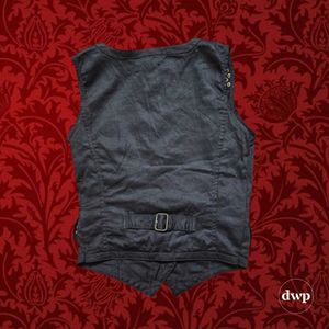 Black Vintage Y2k Vest