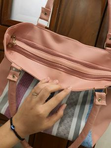 🎀🤌🏻Striped Tote Bag🎀🤌🏻
