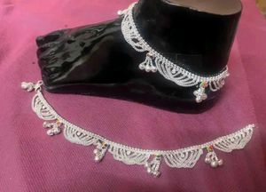 Silver Anklets