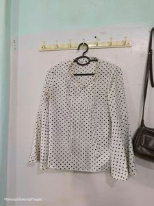 Polka Doted Top