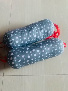 Unisex baby bed, pillow, side pillow