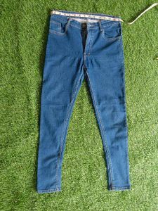 Blue Unisex Jeans Denim