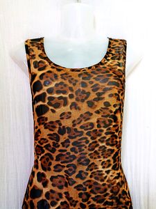 ( NEW UNUSED ) ANIMAL PRINTED PARTY DRESS