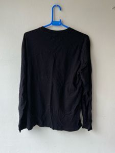 Black Graphic Print T-Shirt