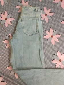 Light Wash Wide Leg Jeans