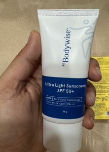 Serum And Sunscreen