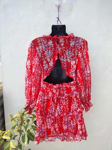 Bohemian Dress - Backless Ruffles Dres
