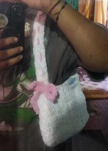 Handmade Crochet Cloudy Bag
