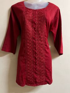 Red Plus Side One Piece