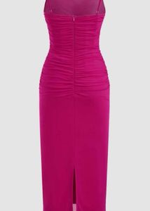 My Little Box - Pink Bodycon Midi Dress