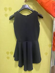 Black Peplum Top