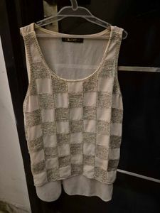 Off White Stylish Top