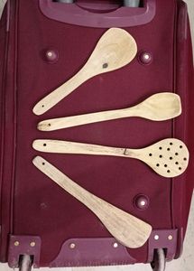 Wooden Serving Spoon Set Of 6