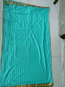 Festive Saree In Cyon Colour