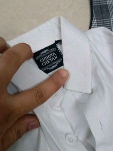 White and black party wear
