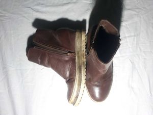 Brown Leather Boots