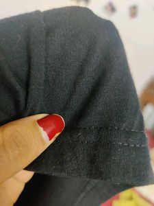 BLACK COTTON TOP/INNER