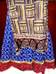 AFSANA 2 In 1 Blue Anarkali Suit