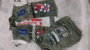 Kids Designer Vest Outfit