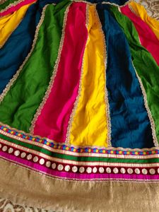 Colorful Ethnic Skirt