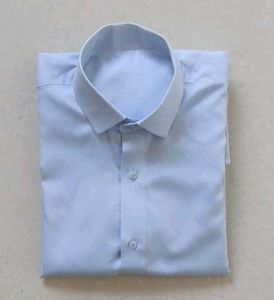 Sky Color Stitching formal Shirt
