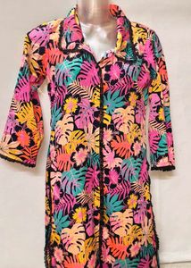 Floral Kurta Set For Small Size Women