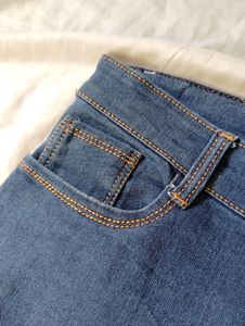 Dark Blue Denim Jeans