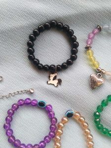 Beaded Bracelet Bundle - 7 Unique Styles