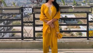 Elegant Yellow Kurta Set
