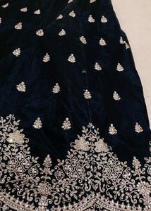 Velvet Lehenga