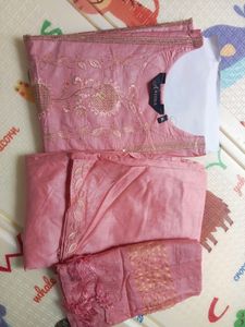 Party Wear Top Bottom duppata Set XL