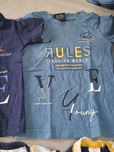 Baby Boy Cotton Clothes Like New 6 Shirts