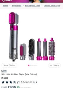 Ktein 5-in-1 Hot Air Styler