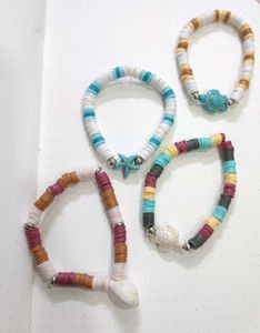 Beachy Bracelet Stack 𓆉°❀⋆.ೃ࿔*:･