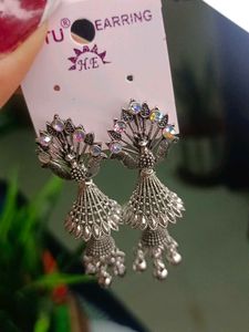 Oxidised Earrings