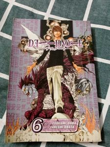 Death Note Vol. 6 Manga by Tsugumi Ohba