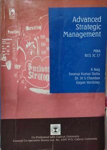 Advanced Strategic Management