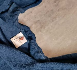 Blue Puff Sleeve Bodycon Dress