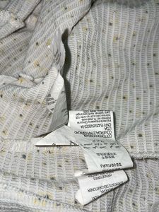 Y2K Korean Cotton On Women&#39;s White and Yellow Crop