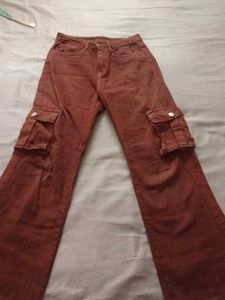 Brown Cargo Pants