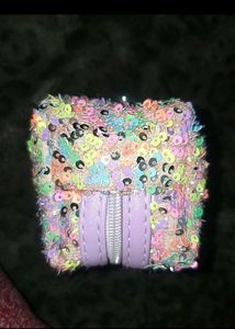 Coins And Notes Multicolor Pouch