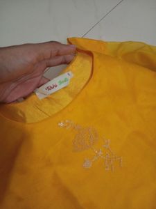Tikhi Imli Ethnic Yellow Kurta
