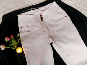 White Denim Jeans