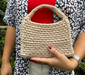 Crochet Macrame Bag