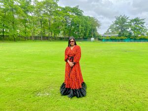 Designer casual dress