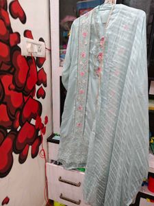 New Kurti Elegant Embroidy Tag Nikal Gya