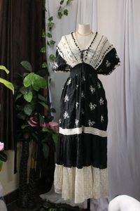 Boho Embroidered Dress
