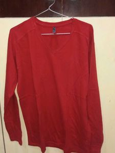 Red Long Sleeve T-Shirt