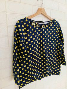 Zara Polka Dot Top