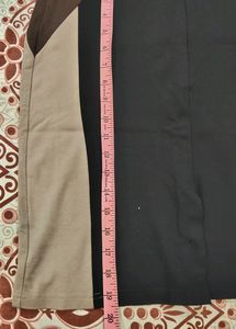 AND BLACK &amp; BEIGE COLOUR PENCIL SKIRT